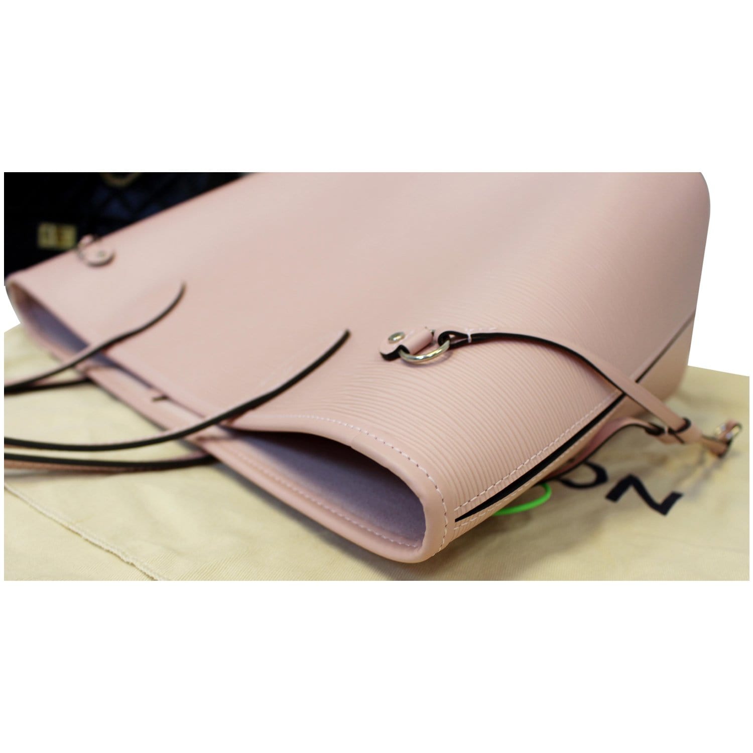 LOUIS VUITTON Neverfull MM Epi Leather Tote Shoulder Bag Pink-US