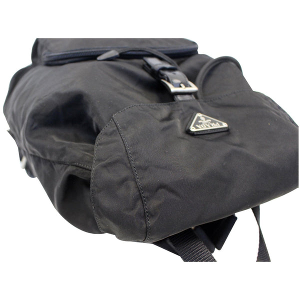 PRADA Nylon Backpack Bag Black-US