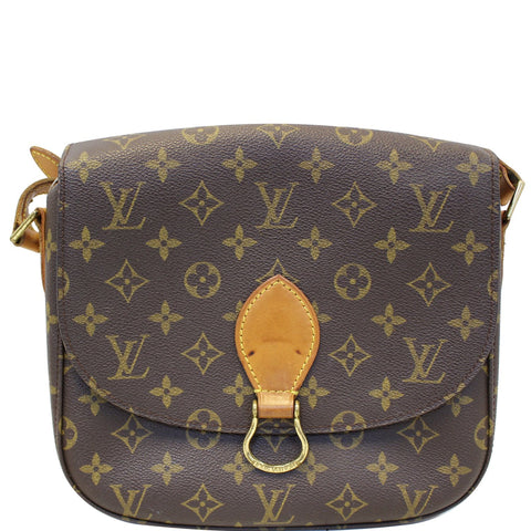 LOUIS VUITTON Saint Cloud GM Monogram Canvas Crossbody Bag