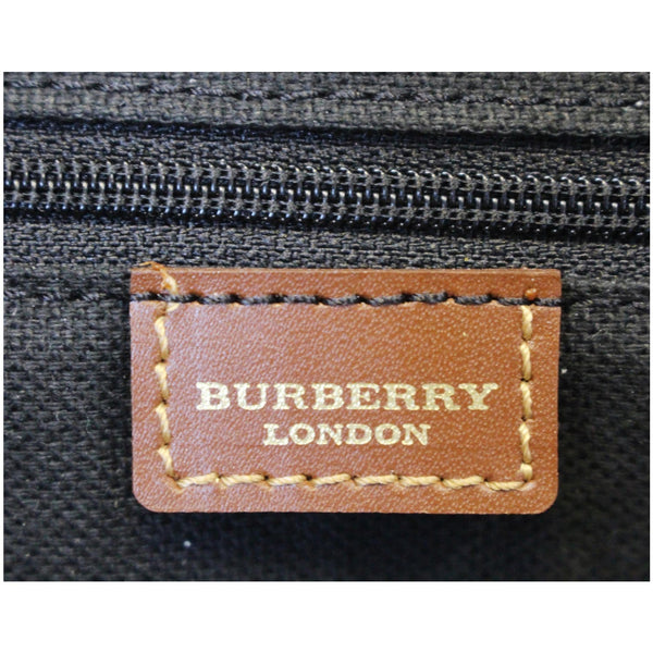 BURBERRY Haymarket Check Canvas Tote Bag Multicolor-US