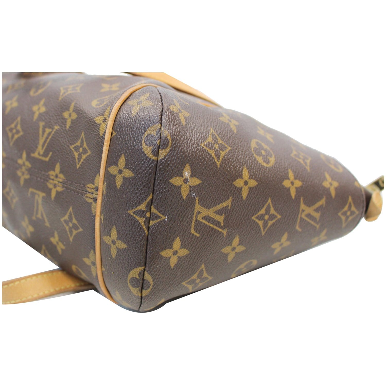 Louis Vuitton Totally PM Monogram Canvas Shoulder Tote Bag Brown