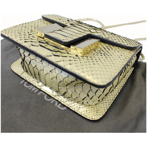 Tom Ford Shoulder Bag Sienna Python - corner 