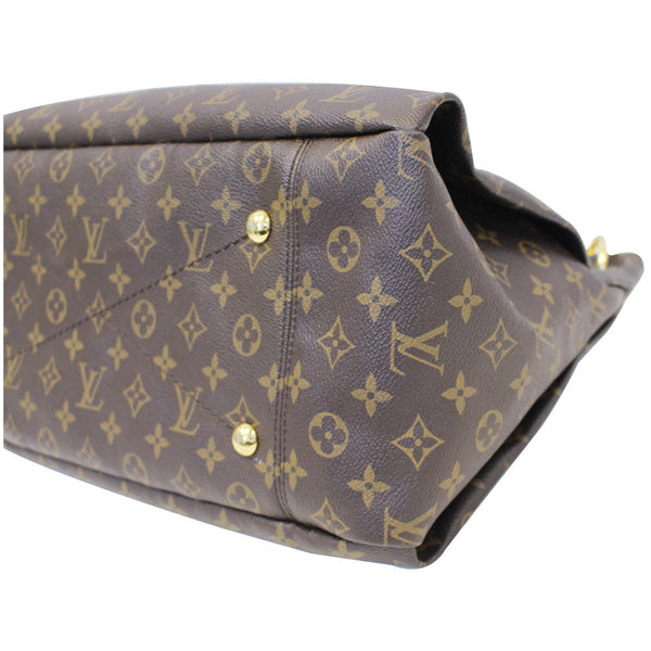 Louis Vuitton Artsy MM Monogram Shoulder Bag - right side view