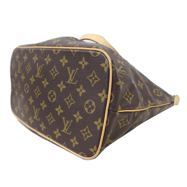 LOUIS VUITTON Palermo PM Monogram Canvas Shoulder Bag Brown