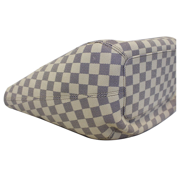 LOUIS VUITTON Salina PM Damier Azur Shoulder Bag White