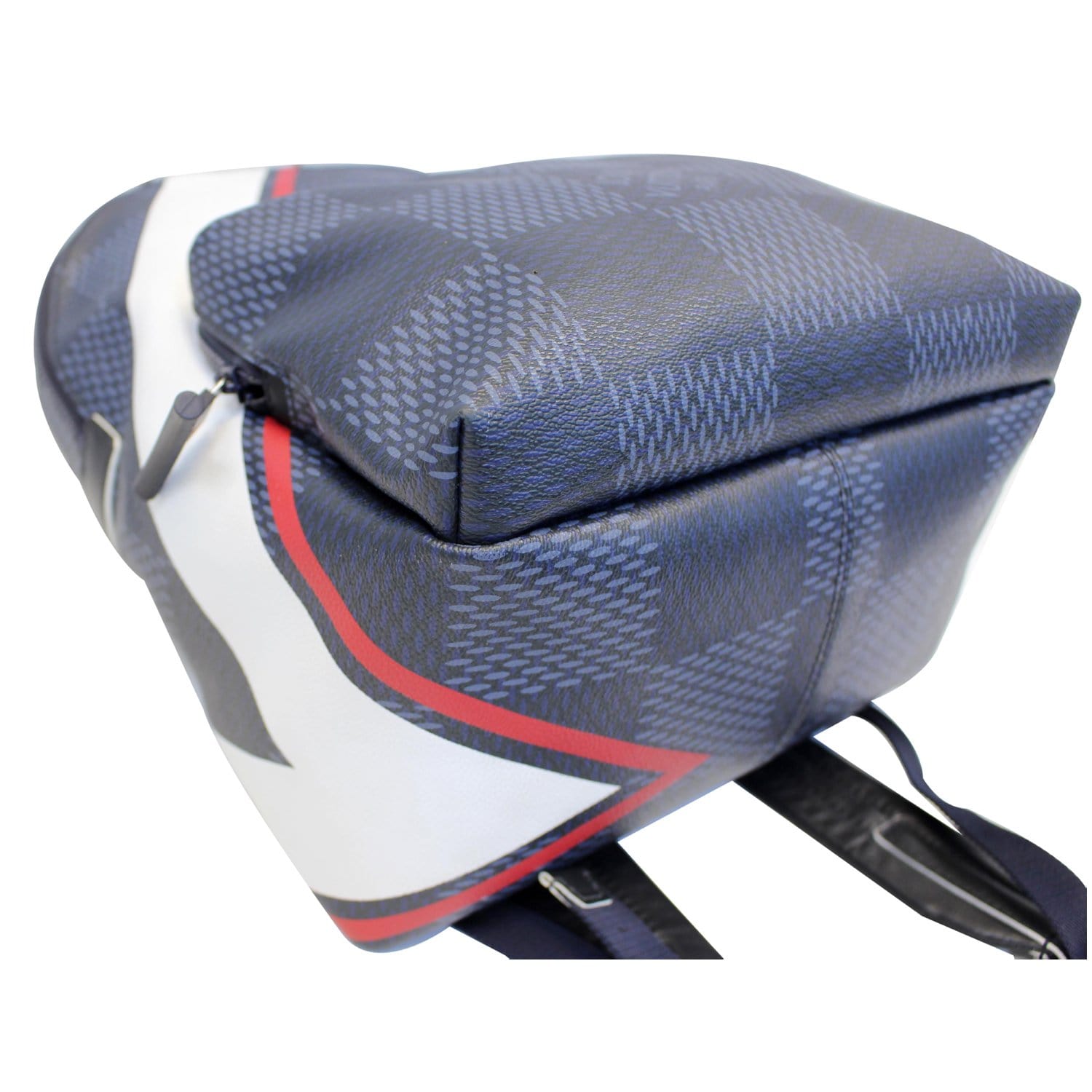 louis vuitton america's cup backpack price LOUIS VUITTON Americas Cup Apollo Latitude Damier Cobalt Backpack Blue-US