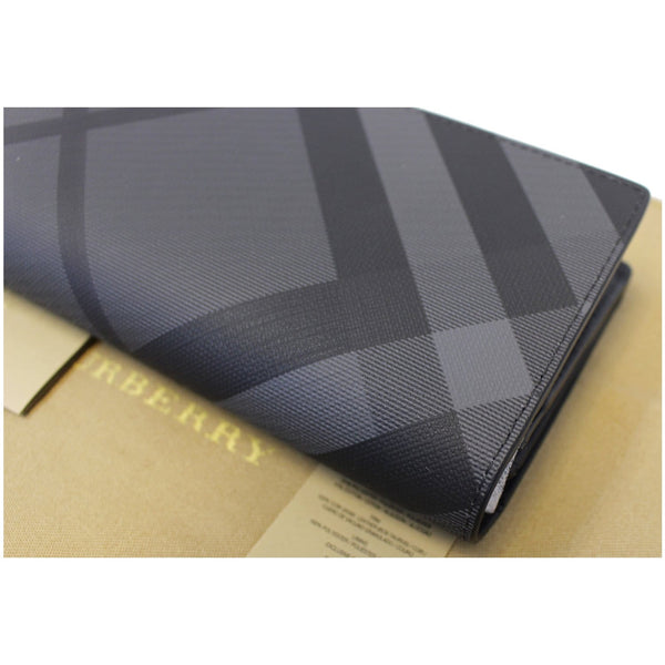 Burberry Continental Wallet Leather Wallet  - front view