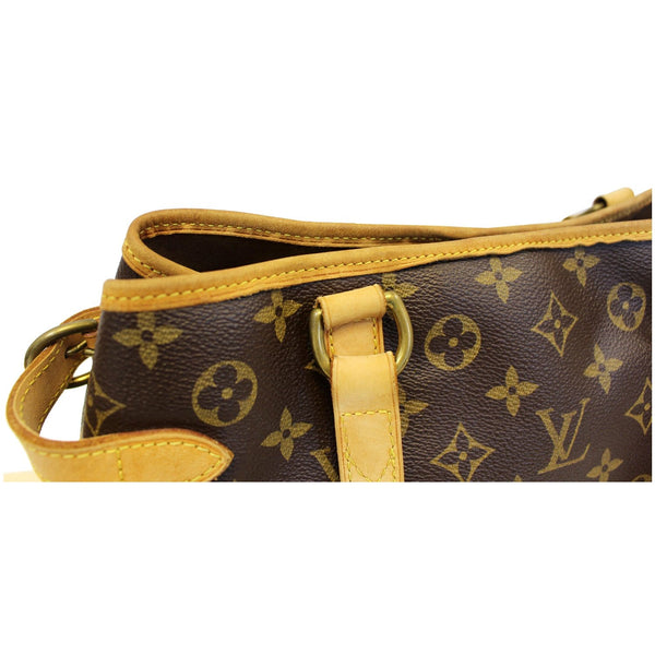 LOUIS VUITTON Batignolles Horizontal Monogram Canvas Shoulder Bag Brown