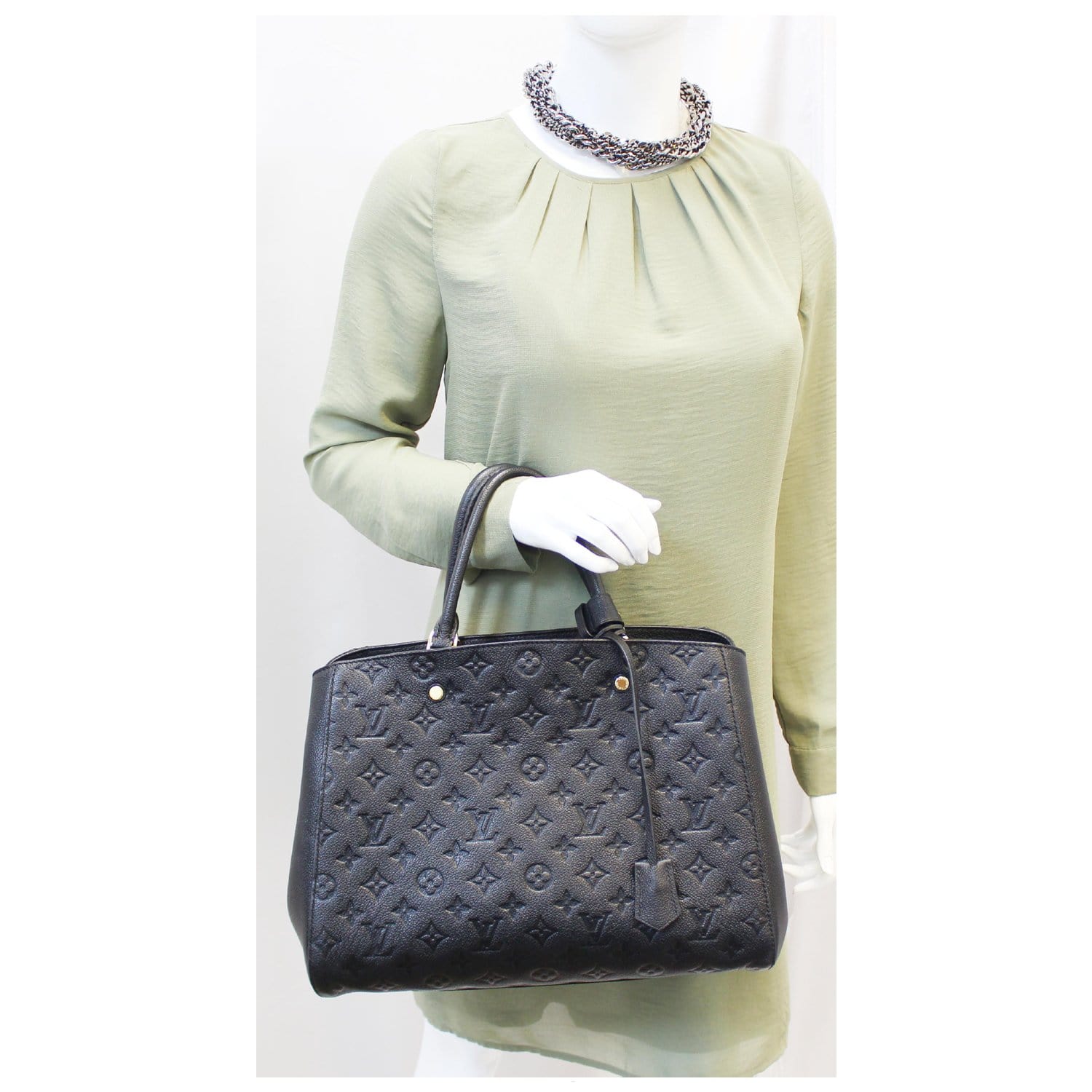 e-glampot.com on Instagram: 7089-39 L V Empreinte Noir Montaigne GM Bag  Date code: SP0156 Condition: 8/10 Good Remarks: Used in good condition;  bag's e xterior and interior in pristine condition, h owever
