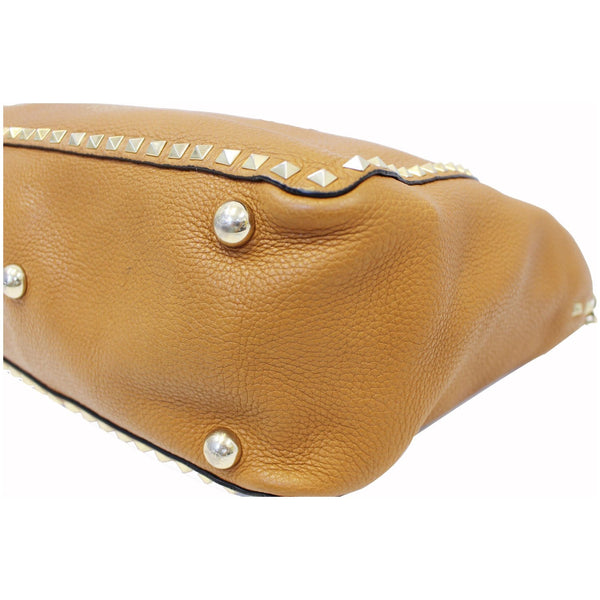 Valentino Tote Shoulder Bag Rockstud Leather - corner 