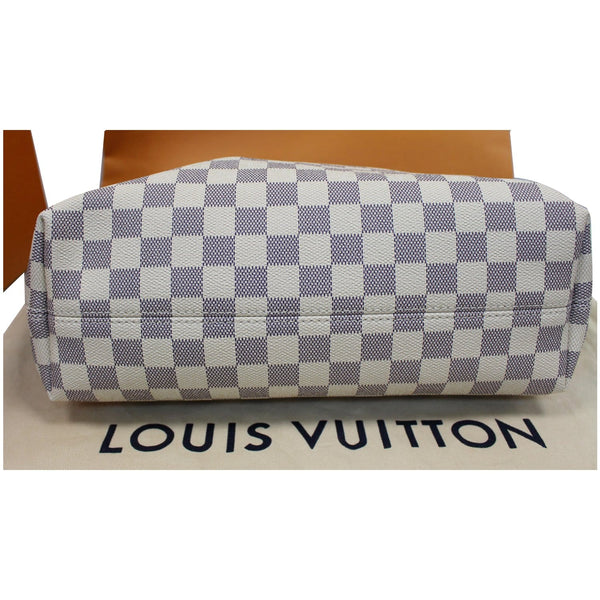 bottom checks Louis Vuitton Graceful PM Damier Azur  Bag