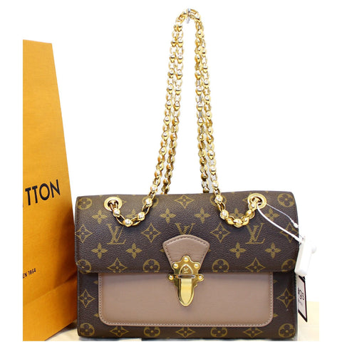 LOUIS VUITTON Victoire Monogram Canvas Shoulder Crossbody Bag