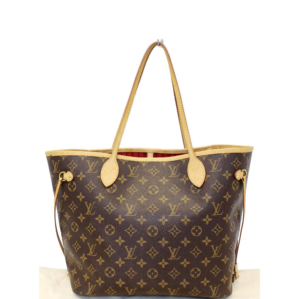 LOUIS VUITTON Neverfull MM Monogram Canvas Tote Bag-US