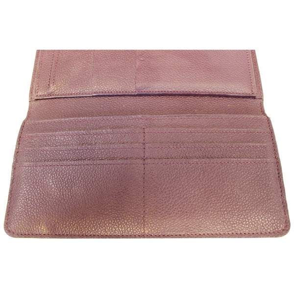  Louis Vuitton Empreinte Leather Trifold Wallet Purple-US