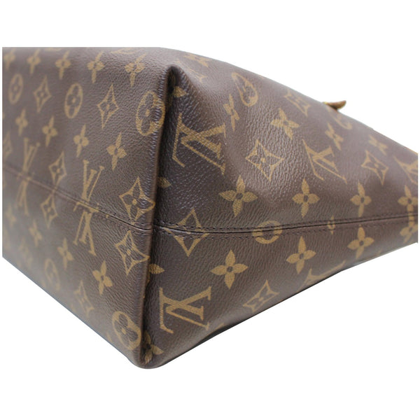 LOUIS VUITTON Iena PM Monogram Canvas Shoulder Bag Brown