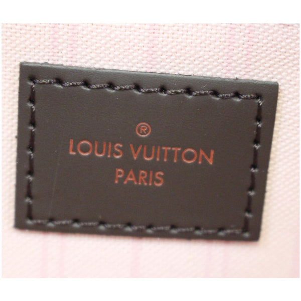 Louis Vuitton Neverfull MM Pochette Wristlet Pouch - lv neverfull logo