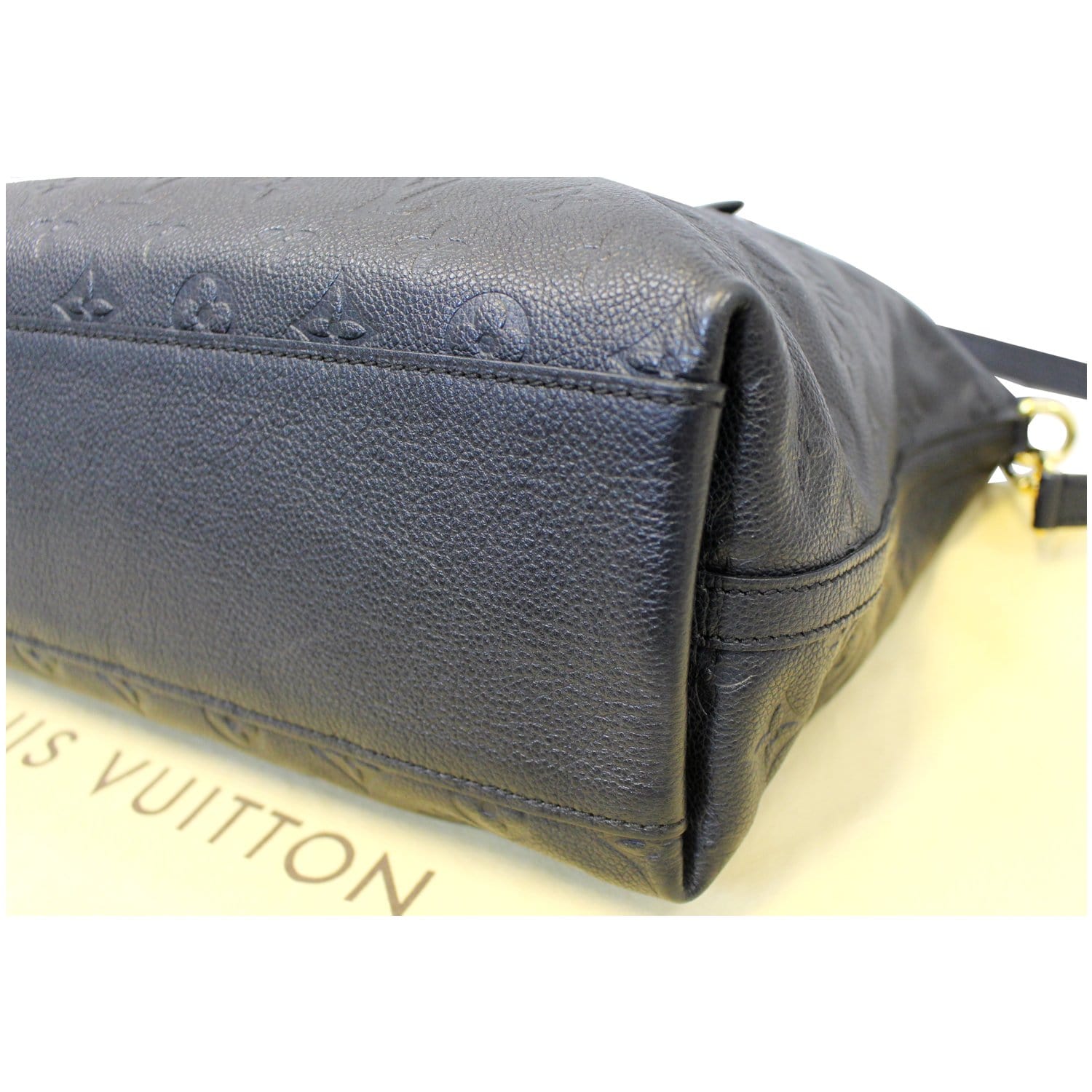 Louis Vuitton Bastille Bag Monogram Empreinte Leather PM Black