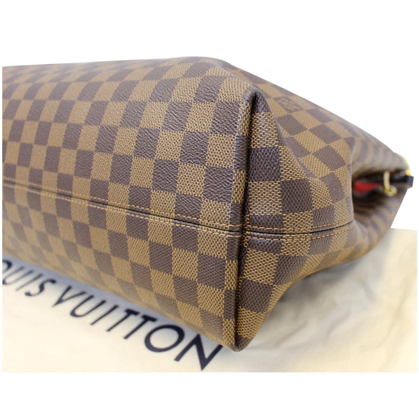 LOUIS VUITTON Graceful MM Damier Ebene Shoulder Bag Brown-US