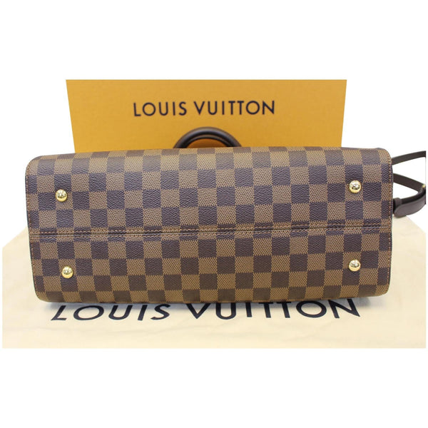 Louis Vuitton Kensington Bowling Damier Shoulder Handbags brown