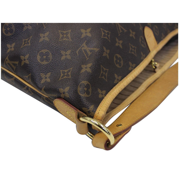 Louis Vuitton Delightful MM Monogram Canvas Bag - corner view