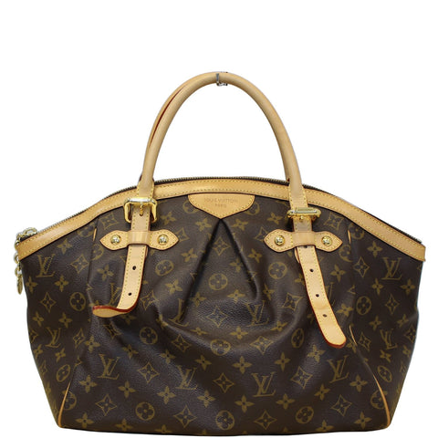 LOUIS VUITTON Tivoli GM Monogram Canvas Brown Shoulder Bag Brown