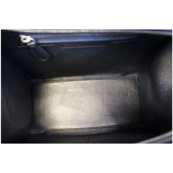 CELINE Mini Luggage Calfskin Leather Tote Bag Tri-Color-US