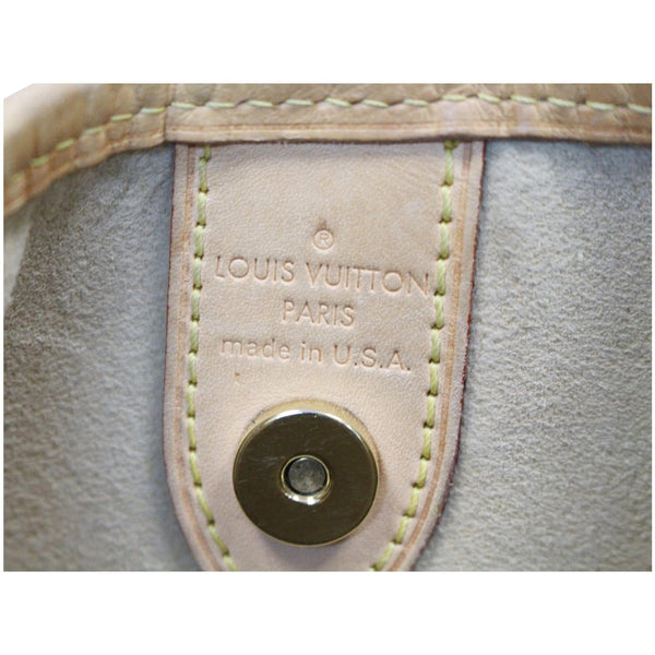 LOUIS VUITTON Galliera PM Monogram Canvas Shoulder Tote Bag Brown