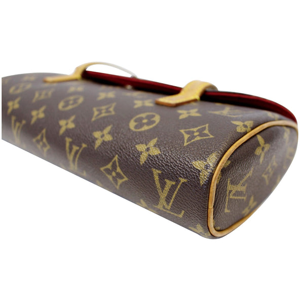 LOUIS VUITTON  Sonatine Monogram Canvas Satchel Bag Brown-US