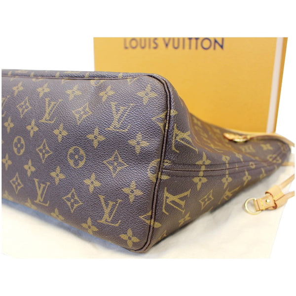 LOUIS VUITTON Neverfull MM Monogram Canvas Tote Shoulder Bag Brown-US