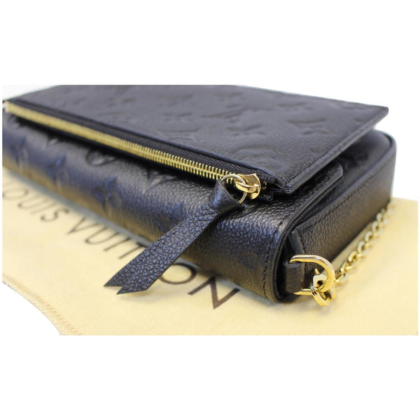Louis Vuitton Pochette Felicie Empreinte Crossbody Bag- lv zip