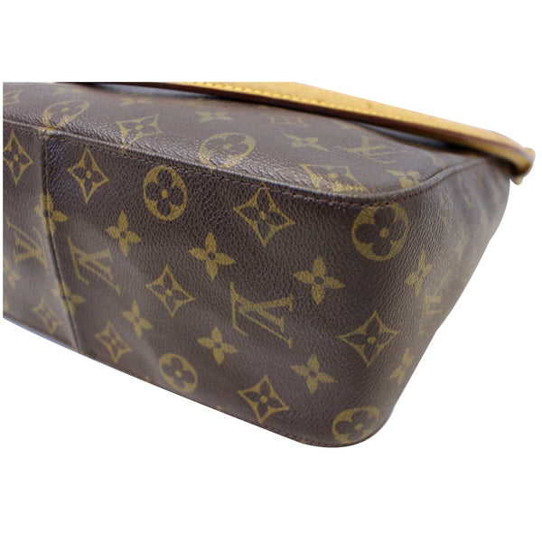 LOUIS VUITTON Monogram Canvas Looping GM Brown Shoulder Bag-US