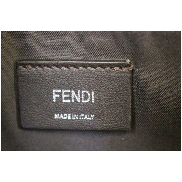 FENDI Small By The Way Leather Shoulder Bag Gray/Light Blue-US