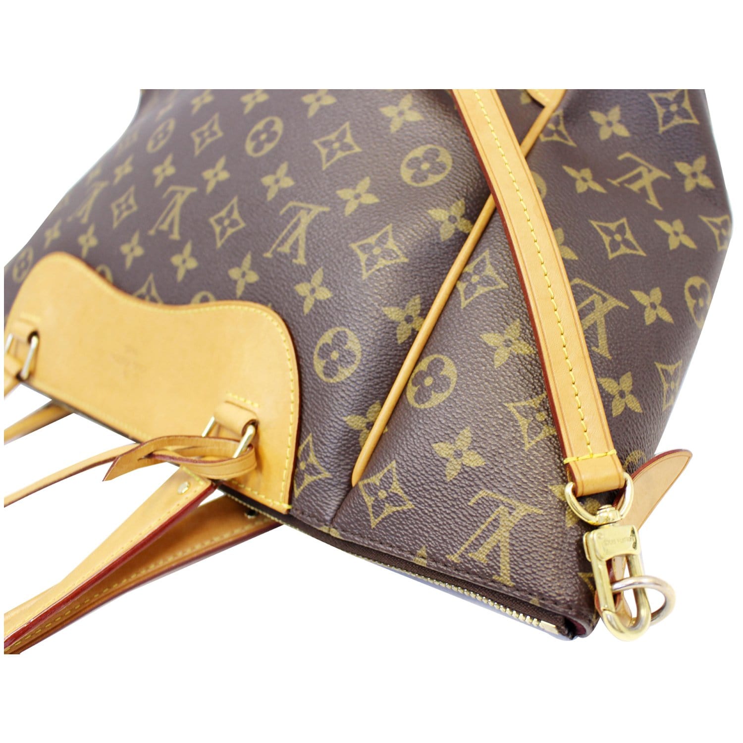 Louis Vuitton Estrela MM Tote Crossbody Handbag Monogram Brown