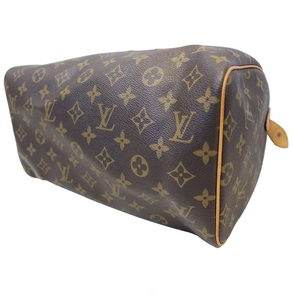 LOUIS VUITTON Speedy 30 Monogram Canvas Satchel Bag