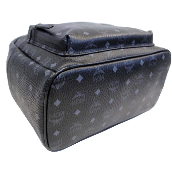 MCM Stark Classic Visetos Medium Backpack Bag Black-US