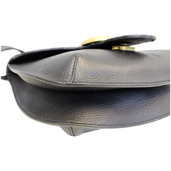 GUCCI GG Marmont Calfskin Leather Shoulder Bag 409154 Black-US