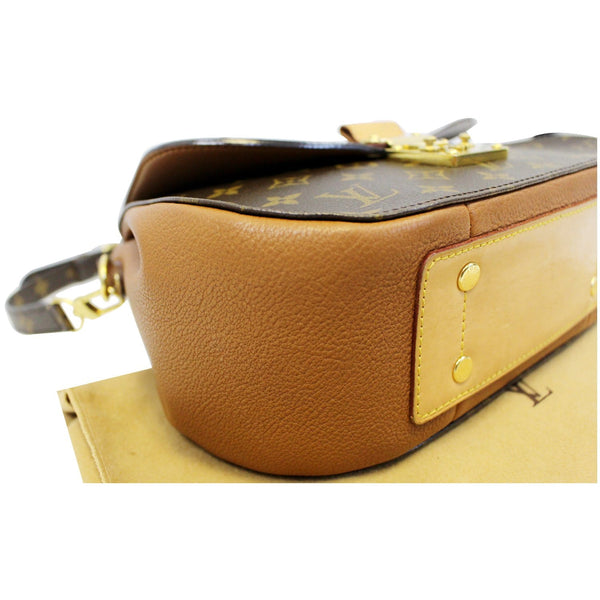 LOUIS VUITTON Eden MM Monogram Canvas Shoulder Bag Brown