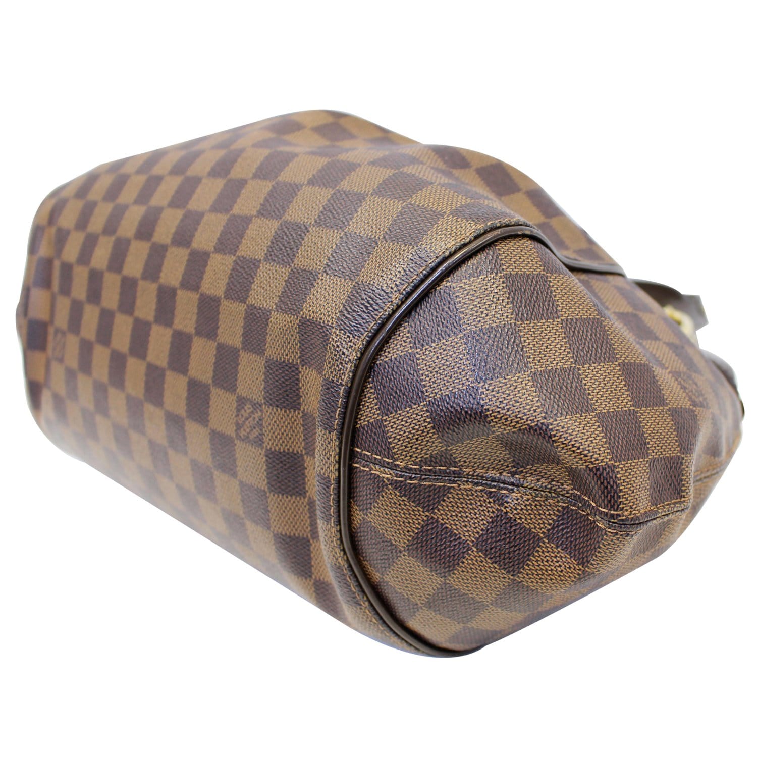 Sistina cloth handbag Louis Vuitton Brown in Fabric - 34674582
