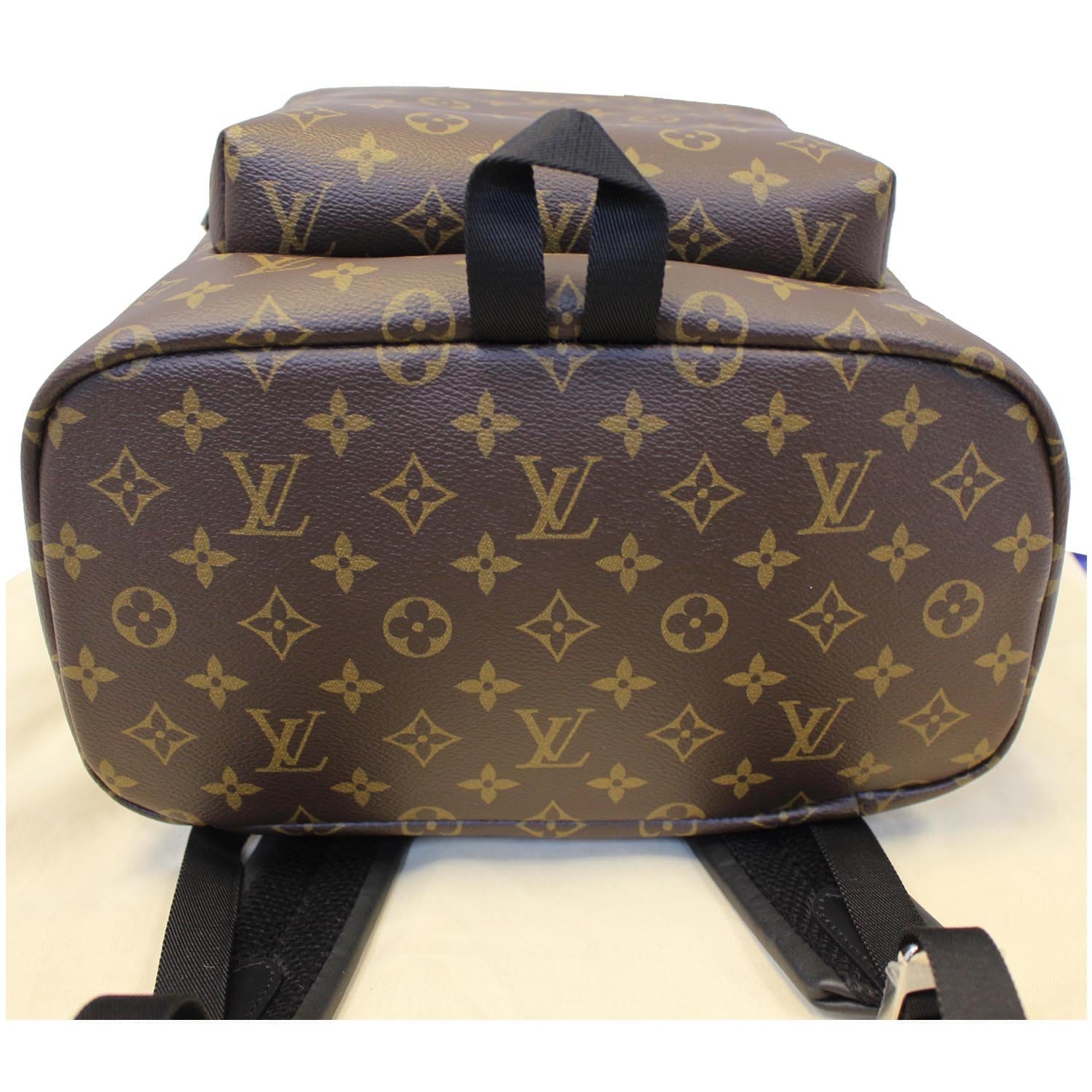 louis vuitton backpack zach LOUIS VUITTON Zack Monogram Macassar Canvas Backpack-US