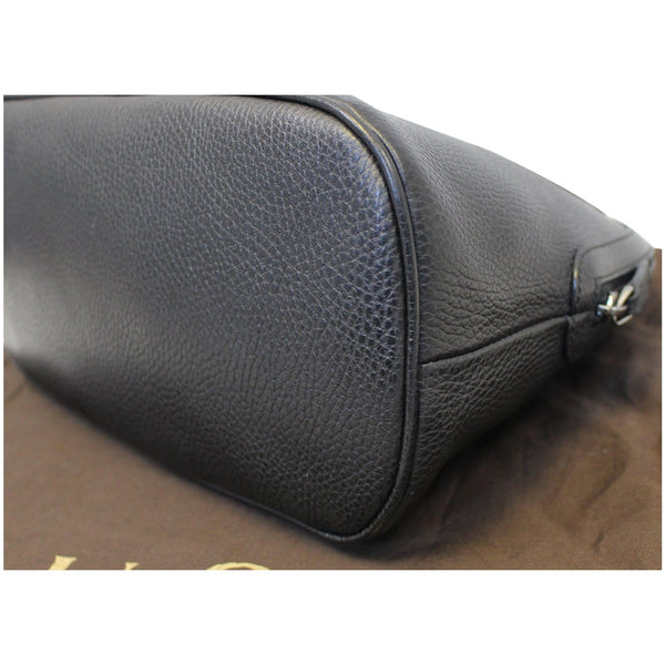 GUCCI Dome Leather Crossbody Bag Black 420023