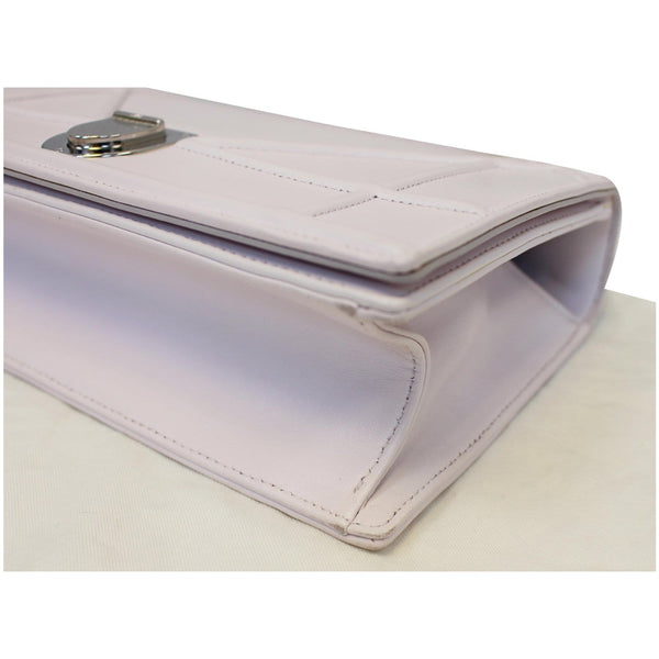 Christian Dior Flap Bag Diorama Leather Medium White exterior 