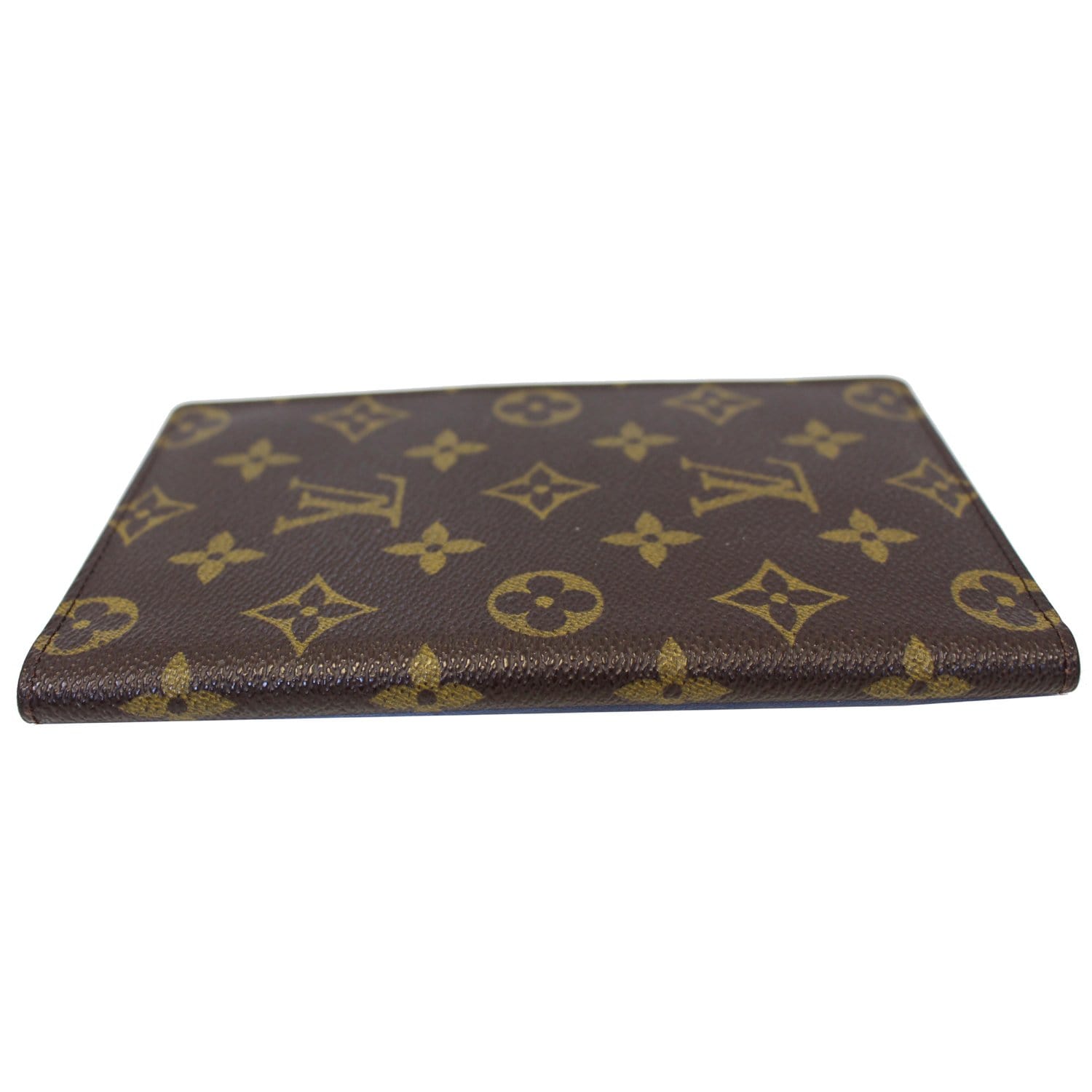 Passport cover leather purse Louis Vuitton Brown in Leather - 35461449