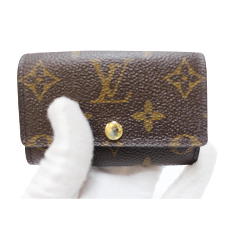 LOUIS VUITTON Monogram Canvas 6 Key Holder Brown-US