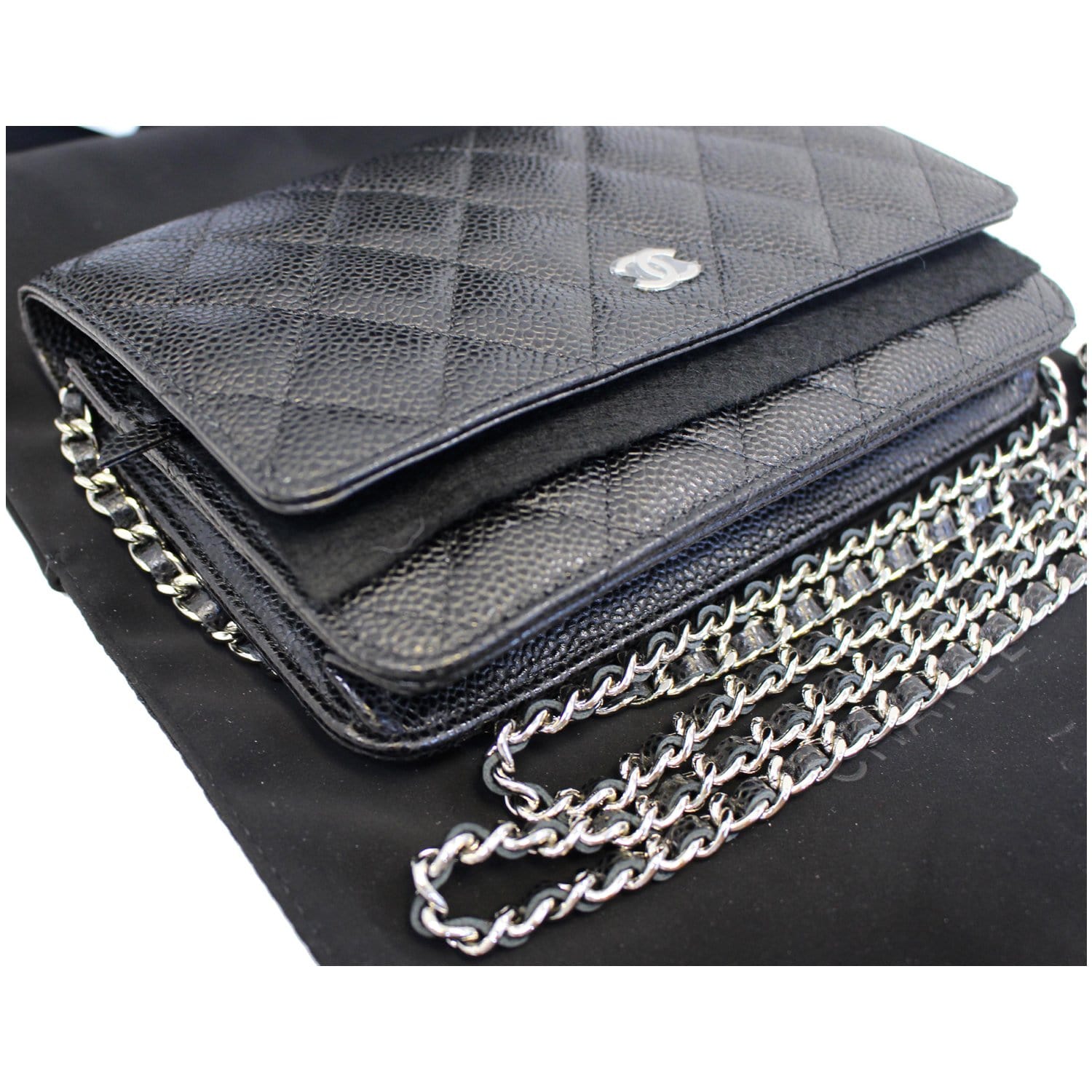 Chanel Classic Wallet On Chain - Black Crossbody Bags, Handbags - CHA969345