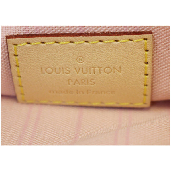 Louis Vuitton Pochette Wristlet Neverfull GM Pouch - lv logo