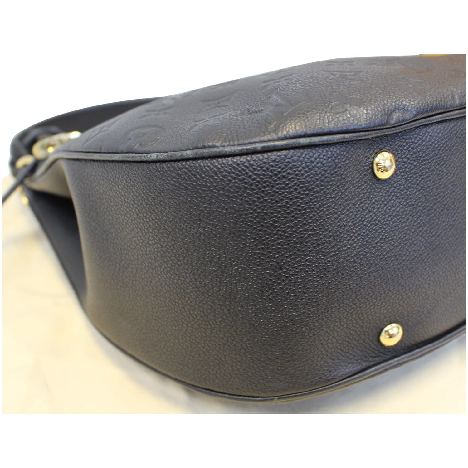Spontini leather handbag Louis Vuitton Brown in Leather - 35560464