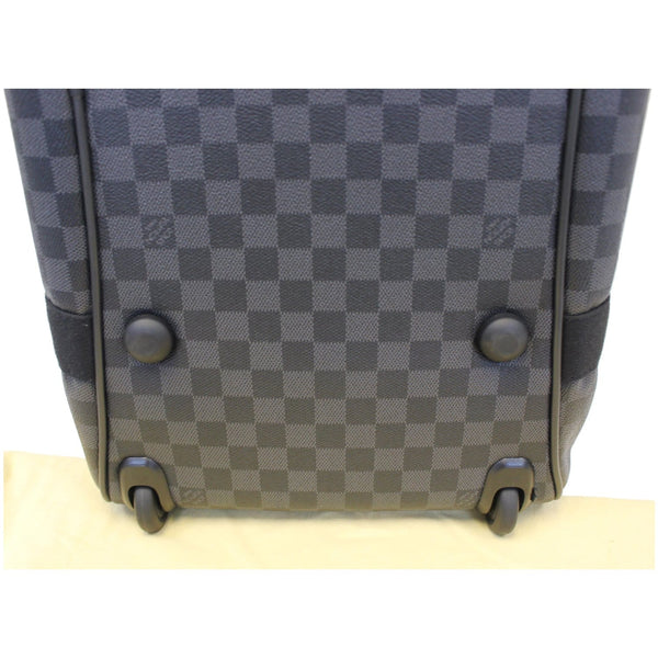 LOUIS VUITTON Neo Eole 55 Damier Graphite Rolling Duffle Bag Black
