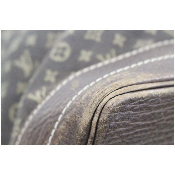 Louis Vuitton Large Noe Monogram Mini Lin bag corner