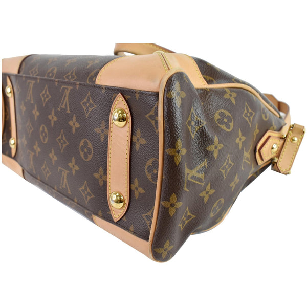 LOUIS VUITTON Retiro PM Monogram Canvas Shoulder Bag Brown
