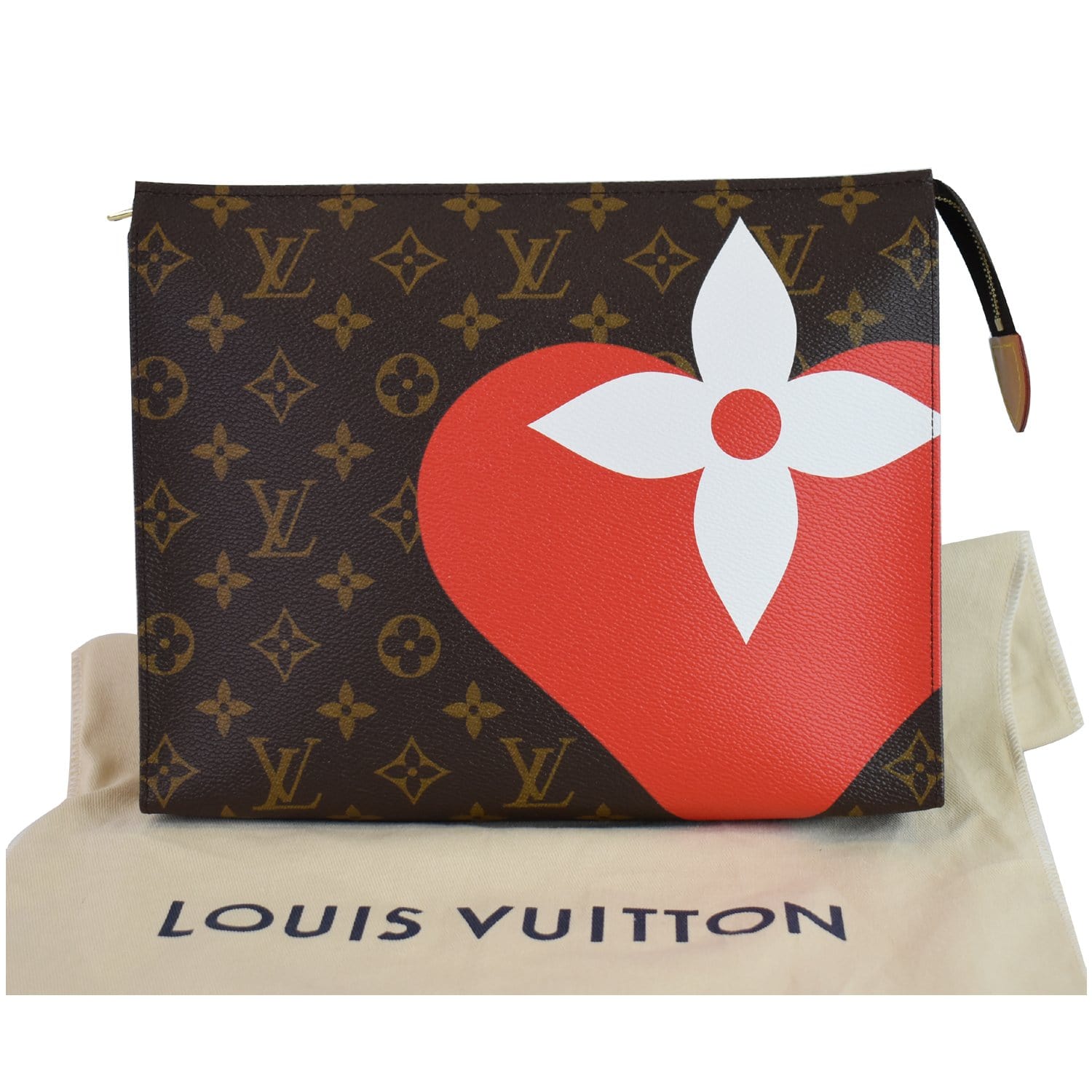 Louis+Vuitton+Toiletry+Monogram+Pouch+26+Brown+Canvas for sale